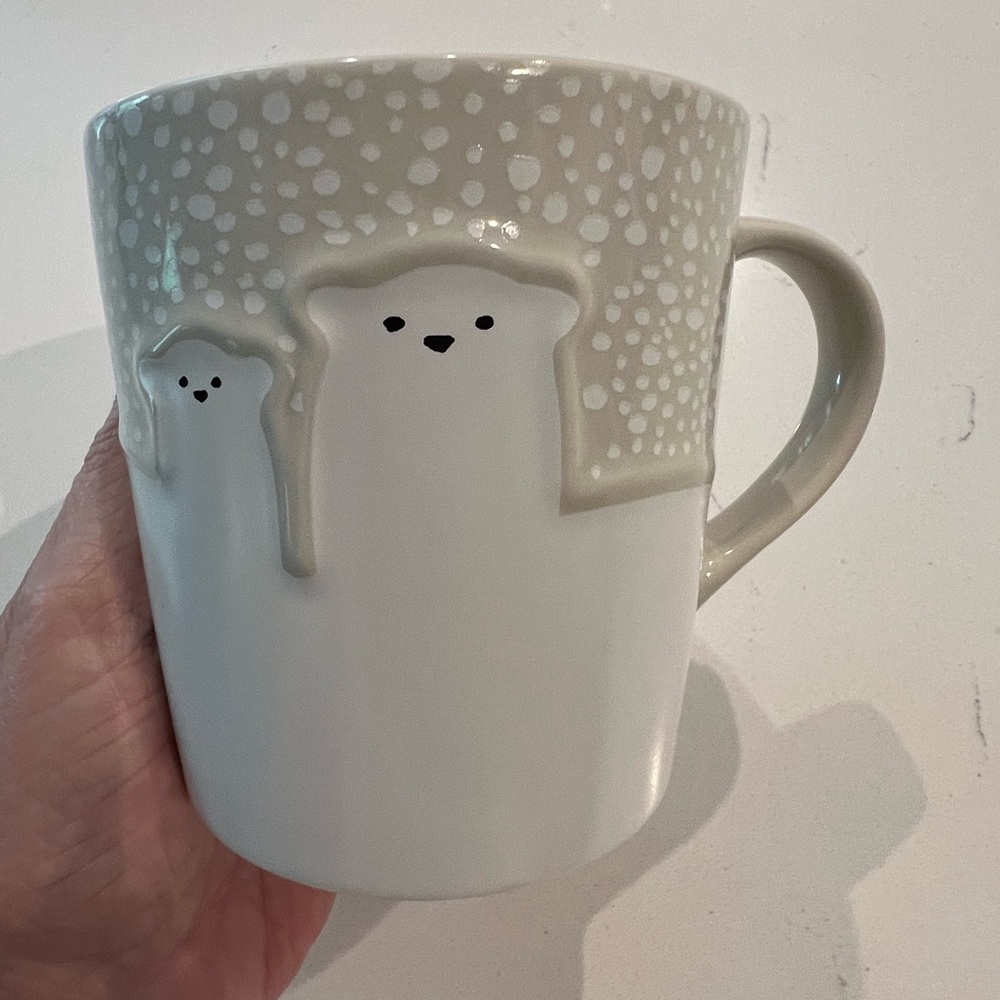 Starbucks Polar Bears Embossed Snow 2016